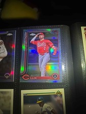 2025 Topps Chrome Gavin Lux #237 Refractor Reds Card