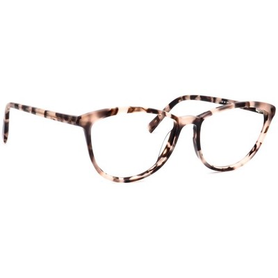 Warby Parker Eyeglasses Louise W 286 Blush Tortoise Semi Cat Eye Frame 55-16 140
