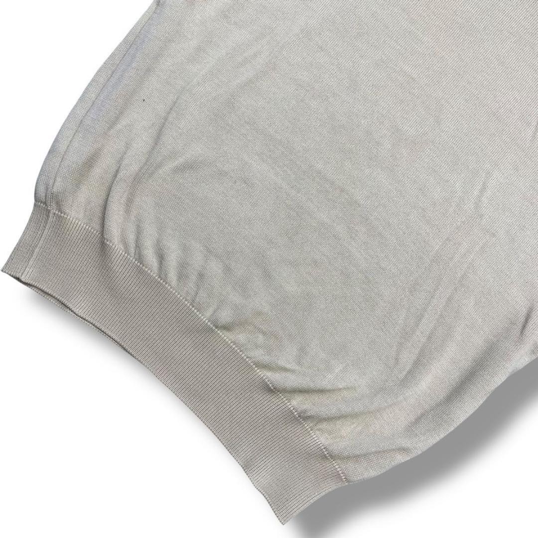 Christian Dior SPORTS Women's Knit Top Sweater Cotton Beige From Japan Authentic thumbnail 7