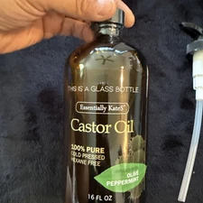 Essentially Kate’s Castor Oil 100% Pure Cold Pressed Haxane free