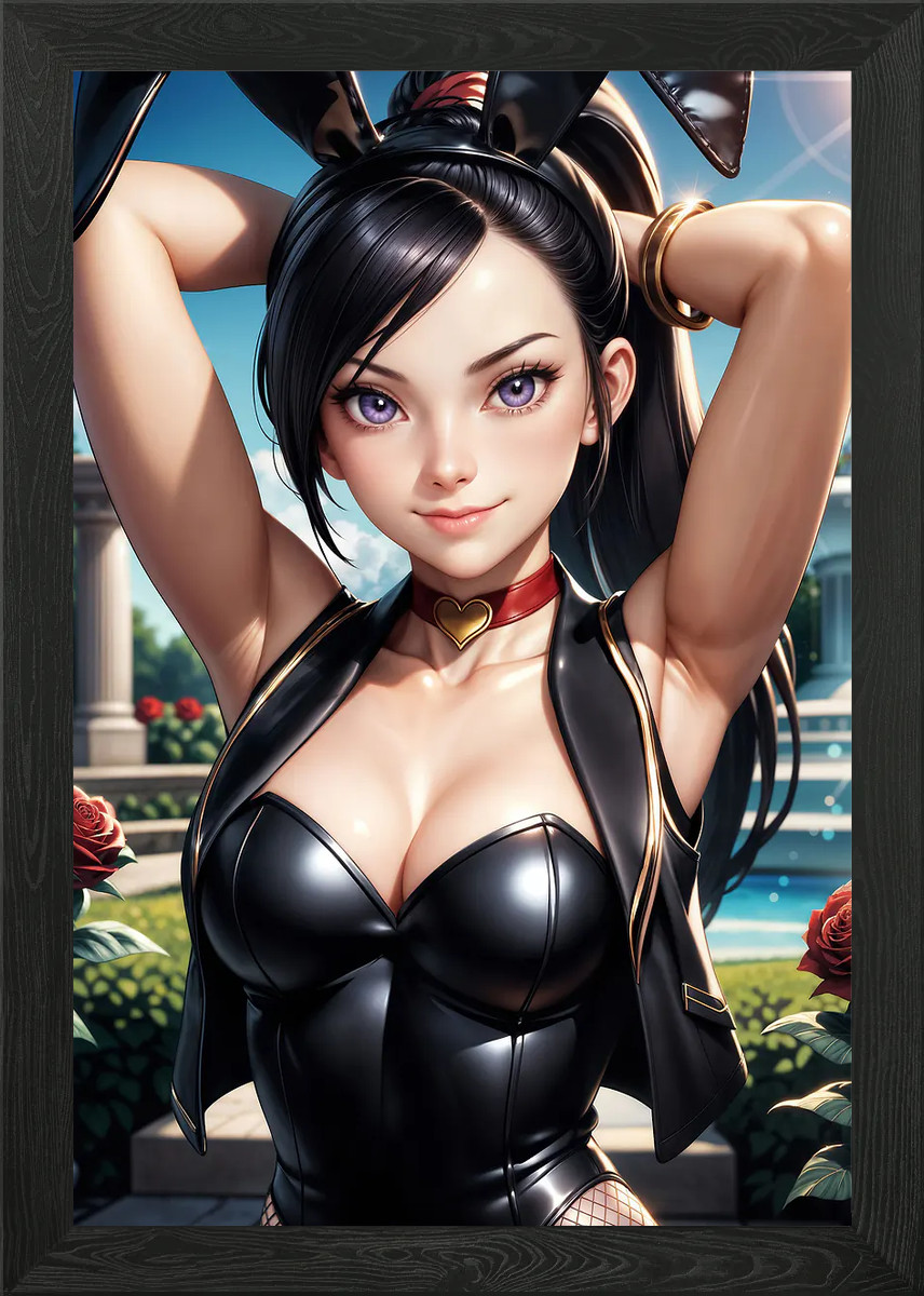 Póster de arte de pared enmarcado de jade (Dragon Quest) lienzo impresión imagen