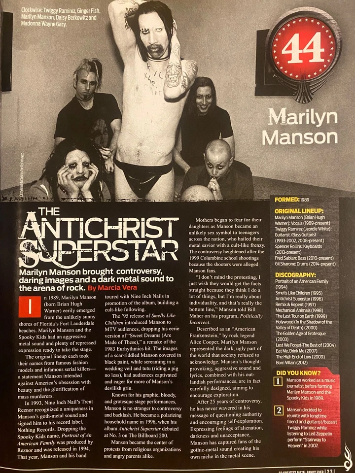 OZZY OSBOURNE metal gods METALLICA Iron Maiden SLAYER Judas Priest BLACK SABBATH Foto 2 de 4