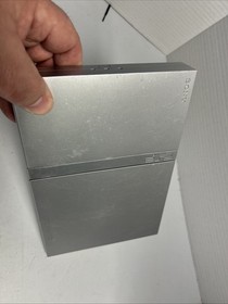 Sony PlayStation 2 PS2 Slim Silver Console Controller SCPH-77001 Tested w/ Cords