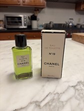 Vintage CHANEL No. 19 Eau de Toilette 118 Ml/4 fl Oz. Splash - Authentic