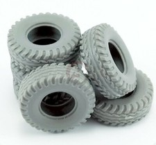 Mp Originals 148 Spare Tires For Hmmwv Humvee Hummer 6 Pc For Tamiya A48007