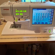 janome memory craft 11000 embroidery machine