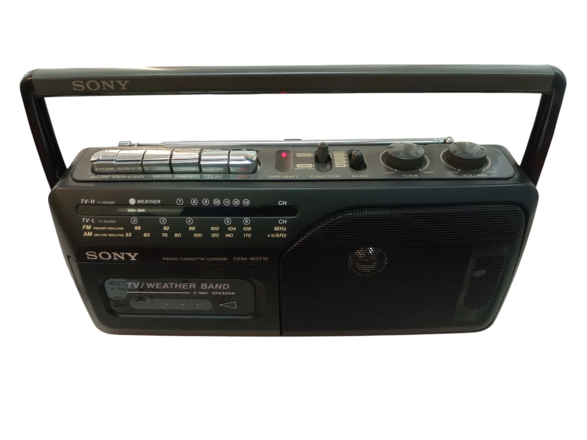 索尼便携式收音机和磁带播放器| eBay