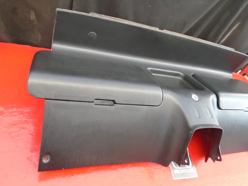 93-97 Honda Del Sol asientos traseros cubby compartimento de almacenamiento bandejas de moldura OEM Foto 4 de 4