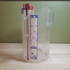 Dyson Original UP16 Vacuum Canister Dust Bin Clear Only NO LID BOTTOM Used