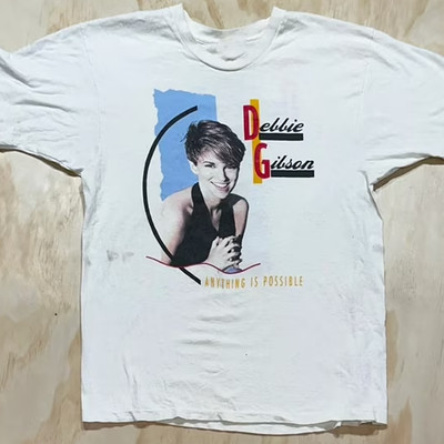 Debbie Gibson anything is possible white T-shirt Unisex All sizes 1F1421