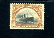 USAstamps Unused VF US 1901 Pan-American Scott 299 NG SCV $115