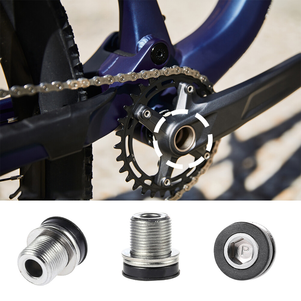 4pcs M15 Thread Prevent Loosening Bicycle Crank Screw Steel Easy To