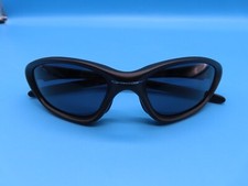 #SE4424# Vintage Oakley XX Twenty (first generation) Sonnenbrille schwarz *GUT*