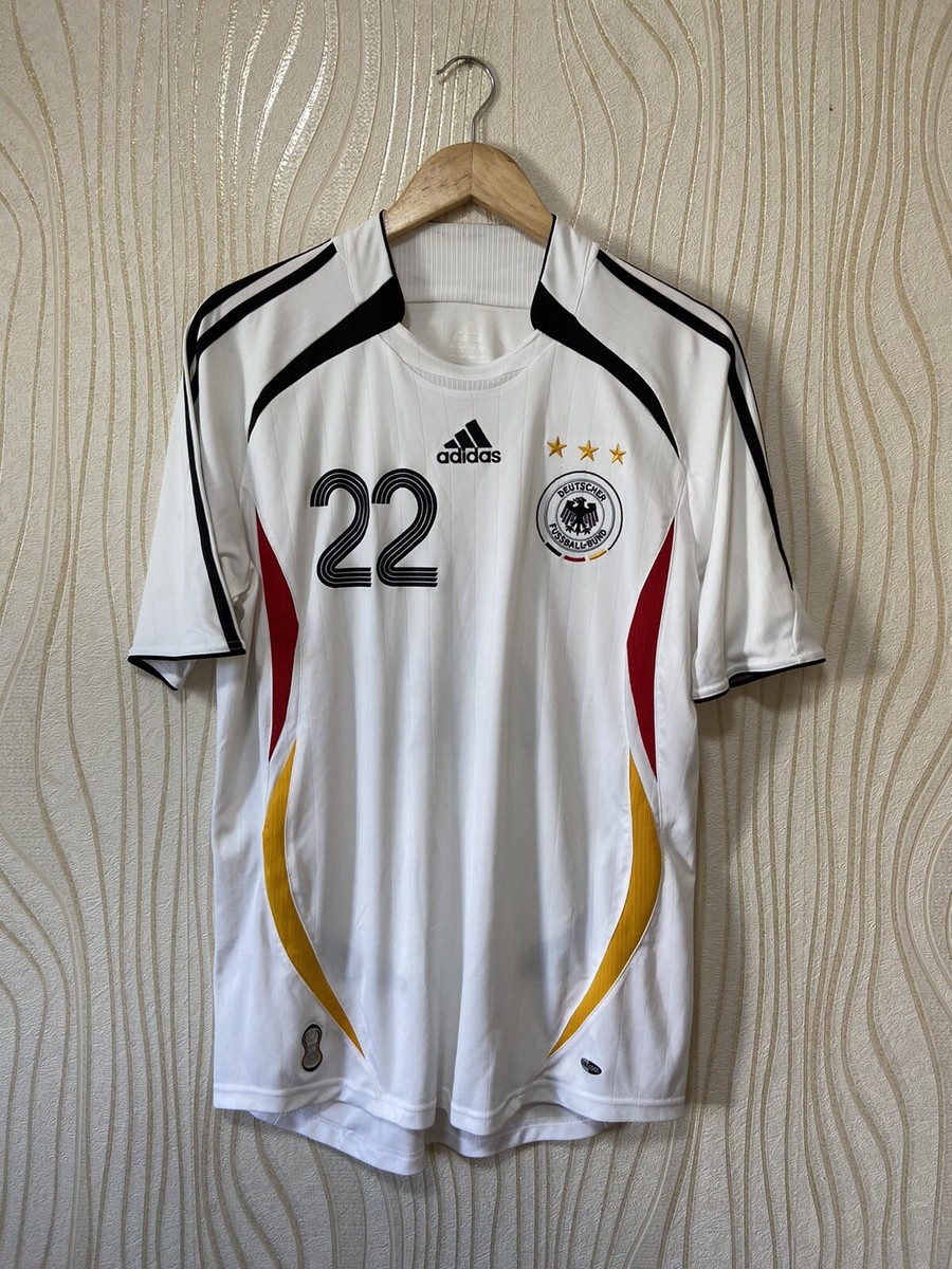GERMANY 2006 2008 HOME FOOTBALL SHIRT SOCCER JERSEY ADIDAS # 22