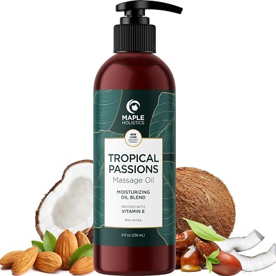 Tropical Sensual Massage Oil for Couples