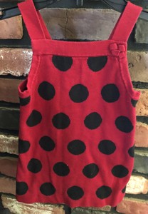 Gymboree Holiday Panda Polka Dot Sweater Jumper Christmas Dress 18 24mos Ebay