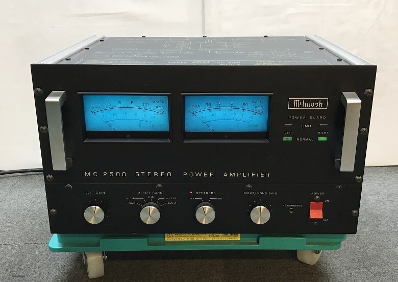 Mcintosh MC2500 BLACK Solid State Amplifier used from JP | eBay
