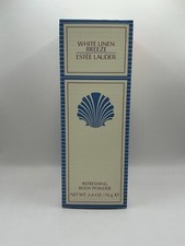 ESTEE LAUDER WHITE LINEN BREEZE 70G REFRESHING BODY POWDER NEW WITH BOX 