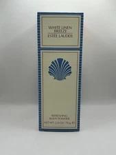 ESTEE LAUDER WHITE LINEN BREEZE 70G REFRESHING BODY POWDER (NEW WITH BOX)