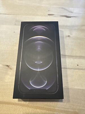 EMPTY BOX ONLY - Apple iPhone 12 Pro Max Graphite 128GB A2342 Replacement Box