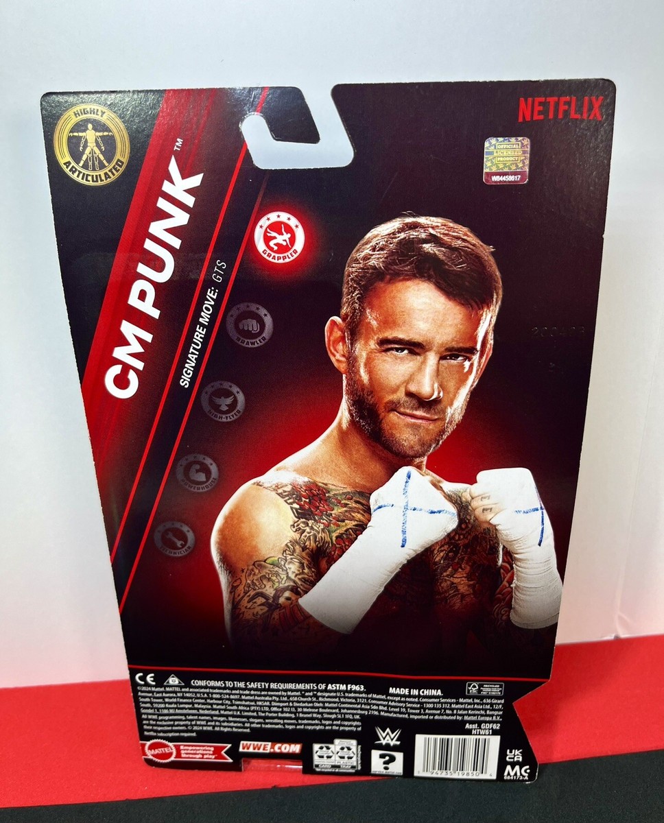AEW CMパンク フィギュアセット　最終セール中 CM パンクモデル 海外取寄 WWE フィギュア / 国内外から