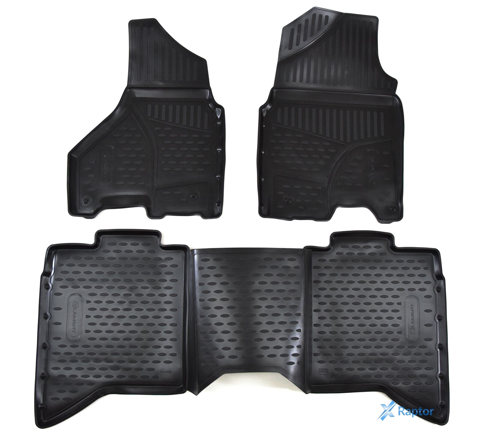 Gummipad Für Dodge Ram Kühlergrill (2002-2005) - Schwarze ABS-Abdeckung OEM 55077387AA