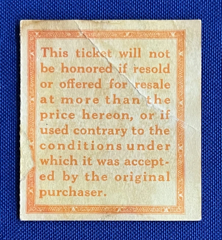 Antique 1935 Minnesota vs Northwestern Football Program & Ticket Early Vintage - Image 4 of 4