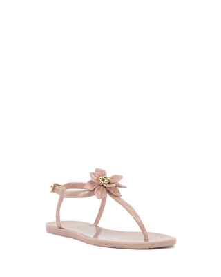 NIB Vince Camuto Women's Jelynn Flat Jelly Sandal in Pale Peony | eBay