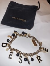 New Women Silver Tone Dolce and Gabbana The O...