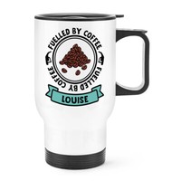 Personalisiert BefüLlt Von Kaffee Reise Becher Tasse Griff Vater Opa Vatertag