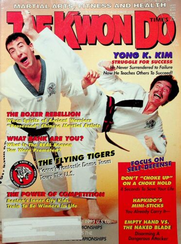 Revista de artes marciales vintage Tae Kwon Do Times 66 septiembre 1993 Yong K Kim - Imagen 1 de 24