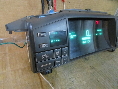 Cuadro de instrumentos velocímetro Cadillac Deville 96 1996 78 k millas 16212806 - Imagen 3 de 13