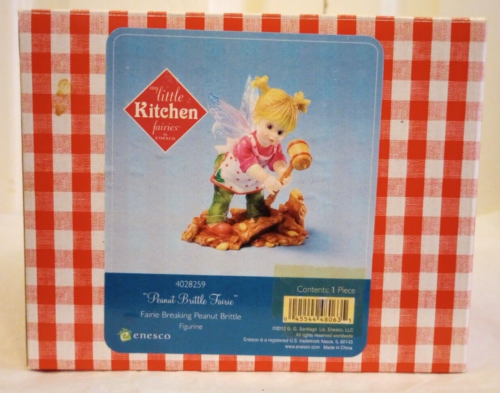 Little Kitchen Fairies Enesco Peanut Brittle Fairie   4028259   NIB - 第 1/12 張圖片
