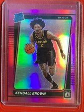 Kendall Brown  2022 Chronicles Optic Draft Picks Pink #16