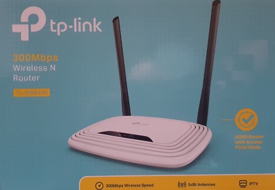 TP-Link TL-WR841N WLAN-n Router 2,4 GHz 300 Mbps WDS USB 2.0 IP QoS HD Video OVP