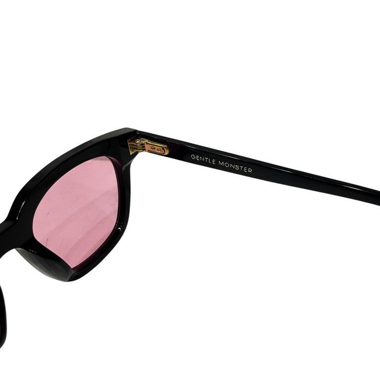 Gentle Monster South Side 01 Sunglasses Black Acetate Frame