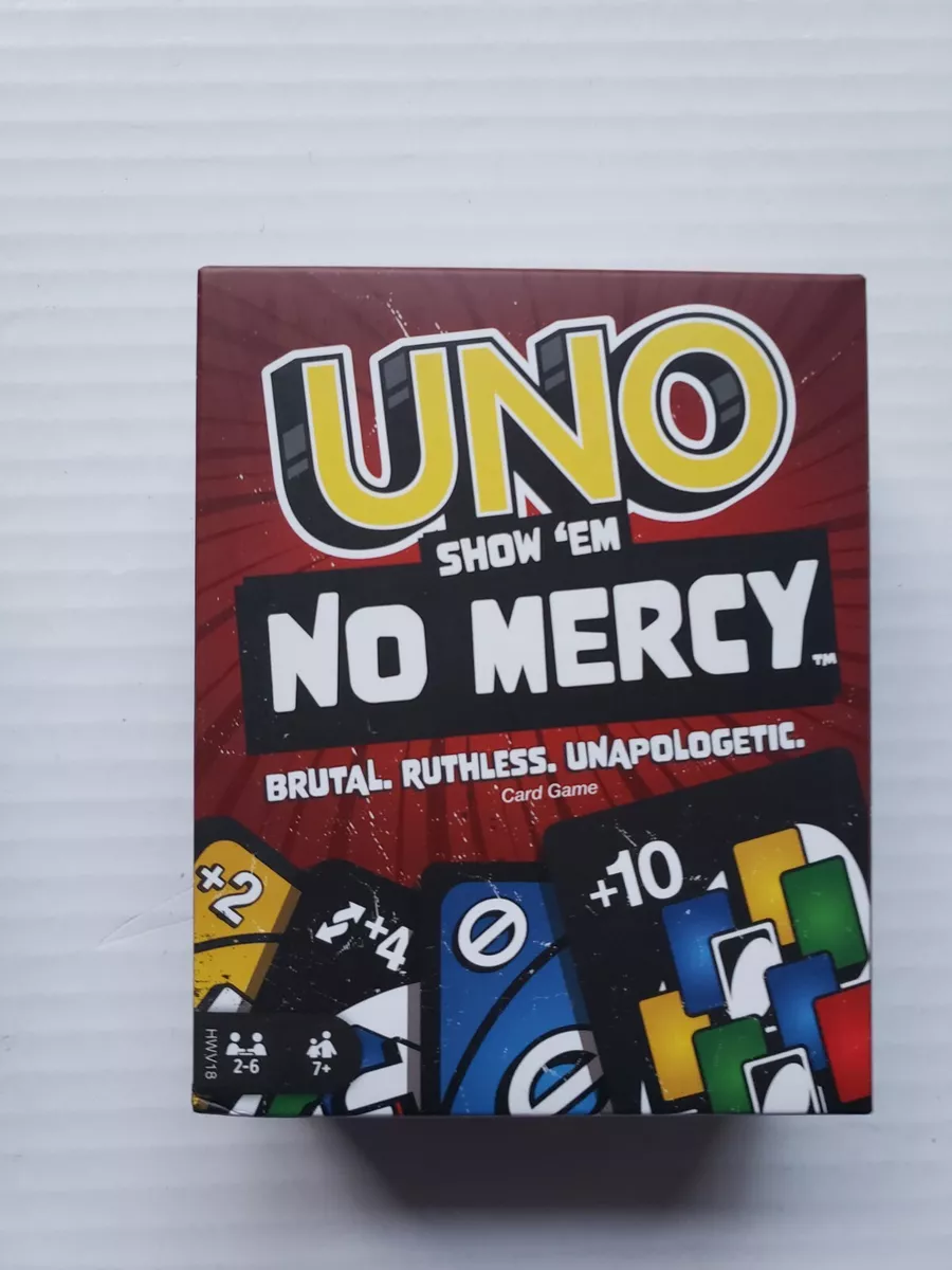 Uno No Mercy edition. VIOLENCE! 