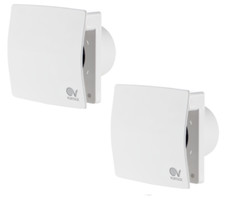 2 ESTRATTORE ASPIRATORE ARIA DA MURO CUCINA BAGNO VORTICE 11333 MEX 120/5" LL