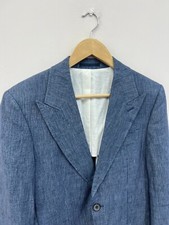 Suitsupply 100 Pure Linen Blazer Jacket Stripe Sport Coat IT46 US36