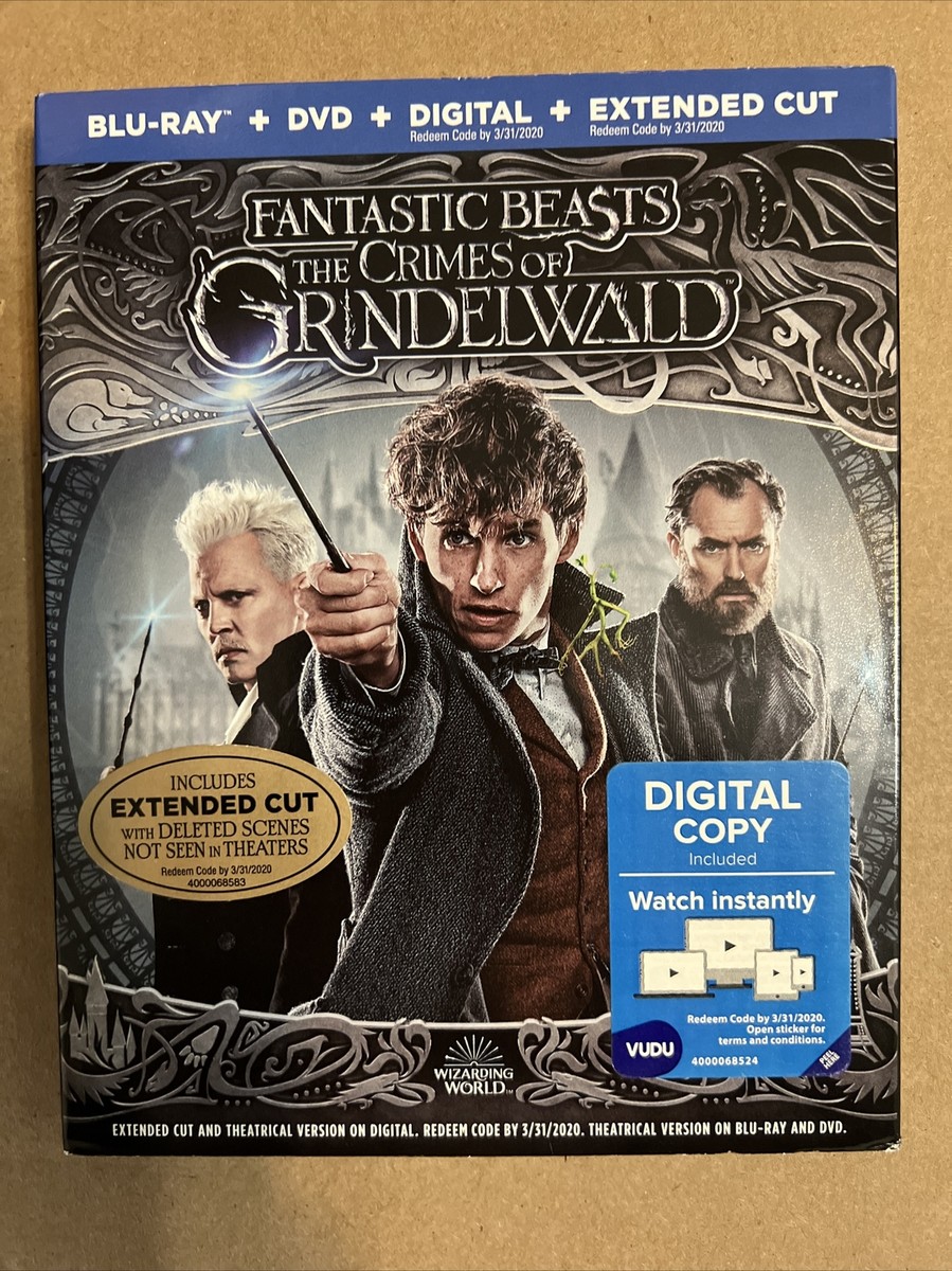 FANTASTIC BEASTS: THE CRIMES OF GRINDELWALD NEW BLU-RAY DISC