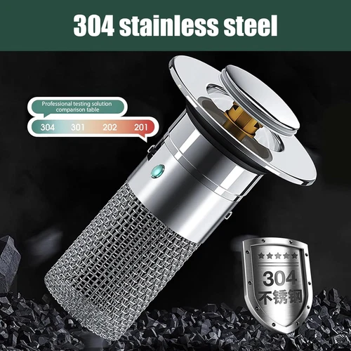 304 Stainless Steel Sink Drain Stopper Hair Catcher for 34-40mm Bathroom Basin - Picture 5 of 15
