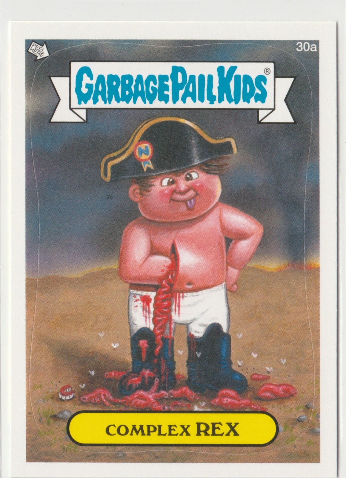 Complex Rex #30a Garbage Pail Kids GPK 2012 Series 1 BNS1 Brand New