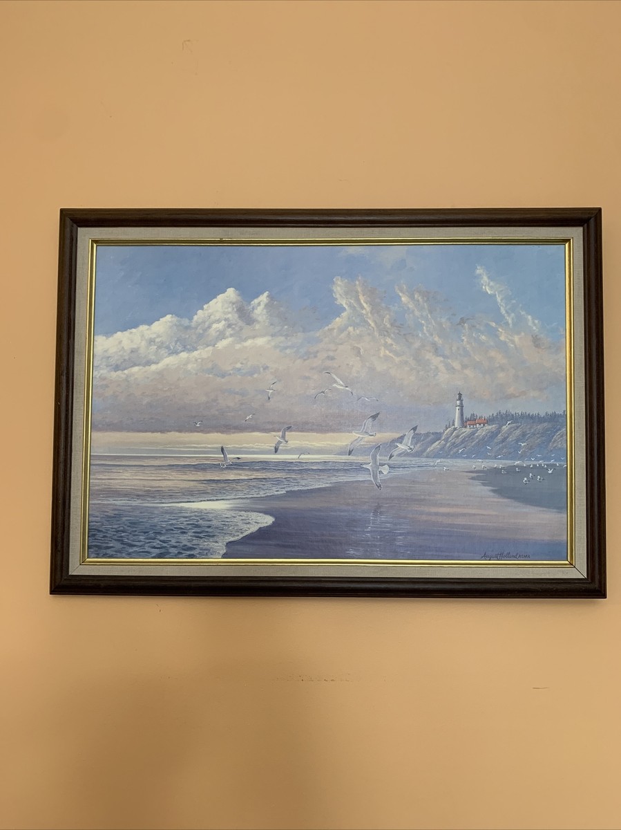 AUGUST HOLLAND ASMA 1996 ART Print From Sea To Shining Sea w