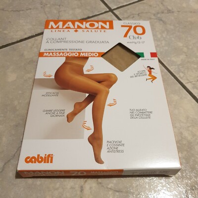 Collant a compressione graduata Manon 70 club den 13-17mmHg