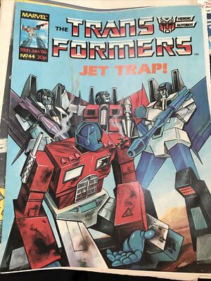 Extremely Rare The Transformers Comic No 44
