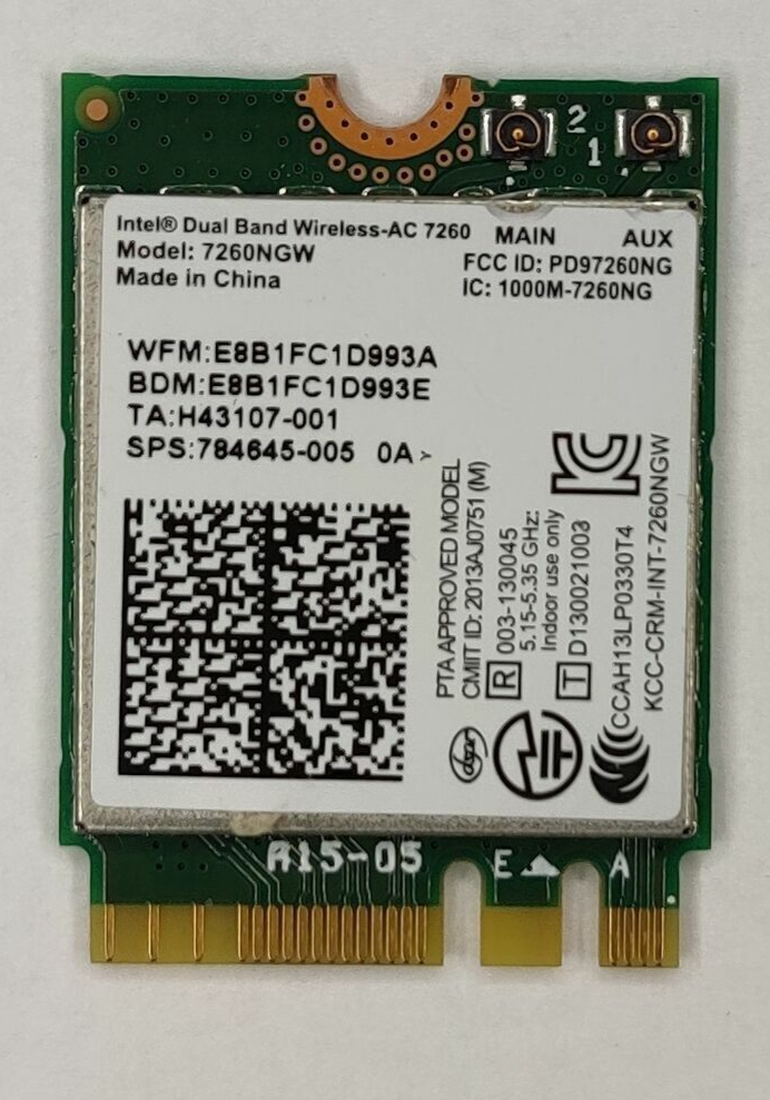 Aazon.co: Intel Wireless-n 7260 7260hw Bn Half Ini Pci-e Bluetooth Bt Wireless WiFi Card 802 - Foto 3