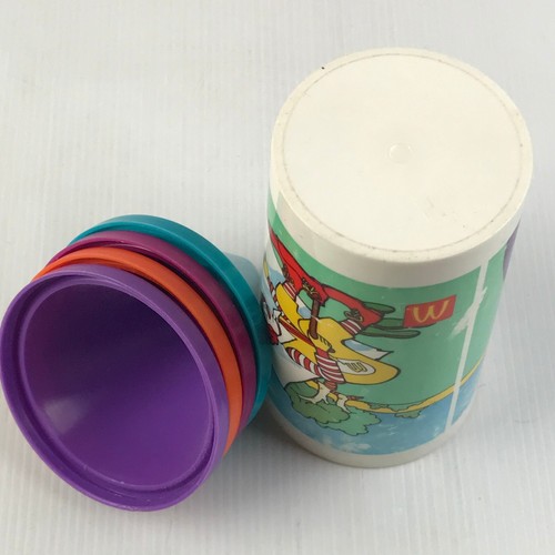 Vintage Ronald McDonald Cup and Lids - Picture 7 of 7