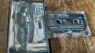 RICHARD MARX - WIEDERHOLUNGSTÄTER - CASSETTE TAPE ALBUM 1989 GENAU HIER WARTEN