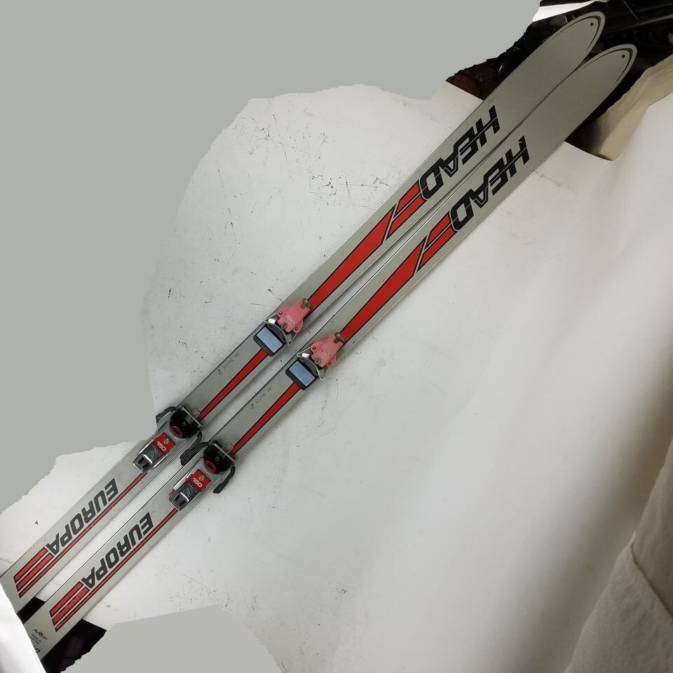 Vintage Head Europa 180 Skiis with Tyrolia 150 Bindings | eBay Vintage Head Europa 180 Skiis with Tyrolia 150 Bindings | eBay