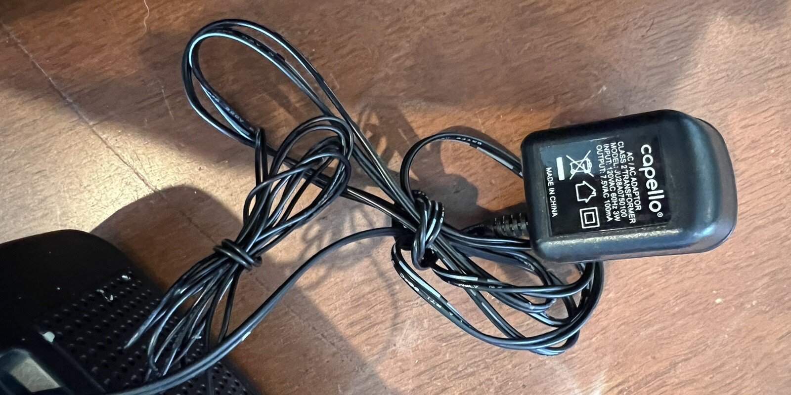 Capello Alarm Clock Plug-In with Battery Back-Up
